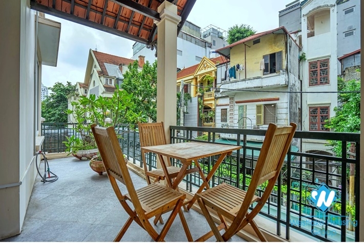 Nice house with outside swiming pool for rent in Tay Ho, Ha Noi